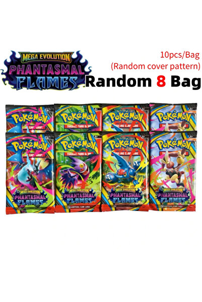 BANDAI PHANTASMAL-8 bgas 360 Pcs/Box Pokemon Card MEGA EVOLUTION Phantasmal F...