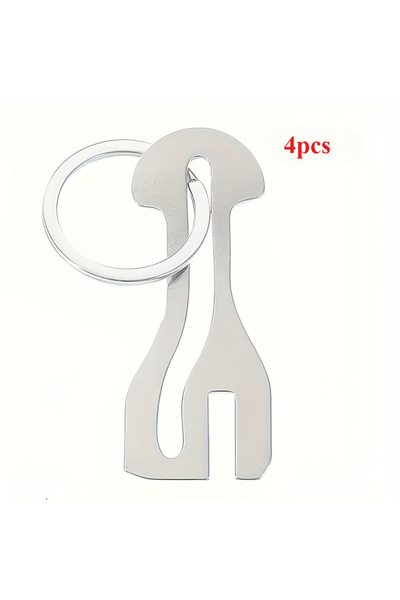 Choice 4PCS 1-4-7 Reusable Stainless Steel Shopping Cart Token, Trolley Token...