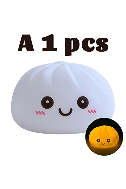 BANDAI A-1pcs 2027 New Dumpling Night Lights Glowing Dumplings Desktop Orname...