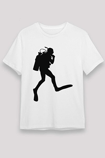 Darkhane Diver White Unisex T-Shirt