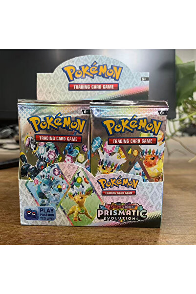 BANDAI 1 box 360Pcs Pokemon Card Prismatic Evolutions PHANTASMAL FLAMES Scarl...