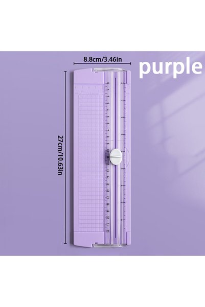 Choice PURPLE 1pcA4 Mini Paper Trimmer Paper Cutter Cutting Machine for Craft...