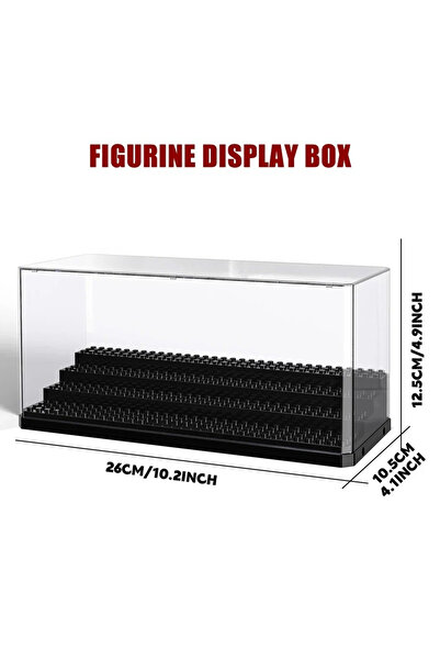 Choice 4 steps 26cm Compatible building block display box storage box buildin...