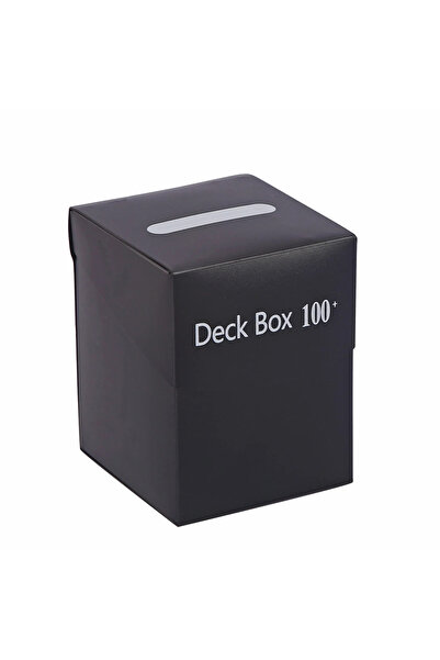 Choice Black Holds 100+ Trading Card Storage Box Game Card Deck Box for Pokem...