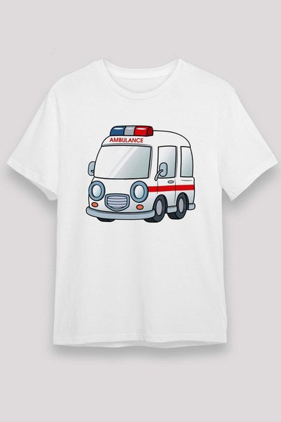 Darkhane Ambulance Driver White Unisex T-Shirt T-Shirt