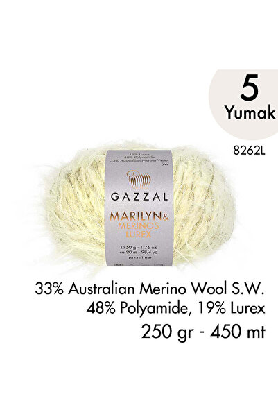 Gazzal Marilyn & Merinos Lurex 8262 L