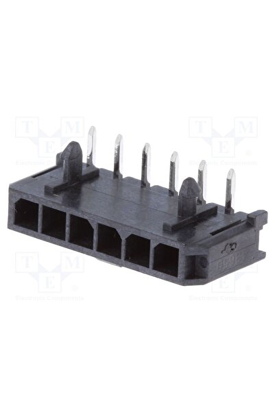 OEM Conector cablu-placă MOLEX MX-43650-0600, soclu, tată, PIN 6, Micro-Fit 3...