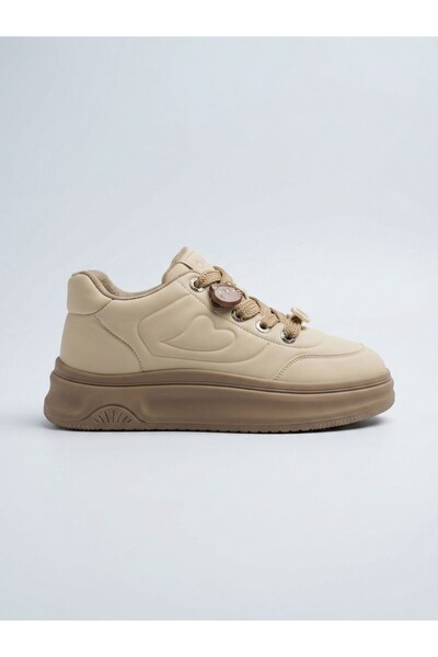 Guja 26K421 Accessory Detail Thick Sole Sneaker Sports Shoes for Women