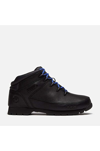 Timberland Euro Sprint Mid Lace Up Boot Erkek Siyah Günlük Ayakkabı