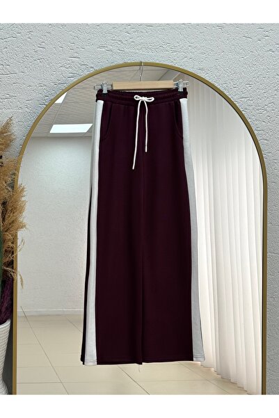 MİHRA STORE Halyla Garnili Tracksuit-Mt1658 Claret Red