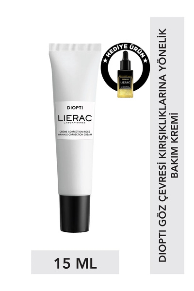 Lierac DIOPTI RIDES Peptit + Hyalüronik Asit İçeren Kırışıklık Karşıtı Göz Kr...