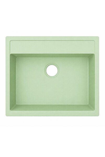 QUESTO SİNK GRANİT EVİYE 56X50 YEŞİL MUTFAK EVİYESİ