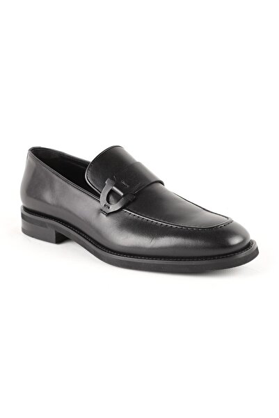 Libero Pantofi mocasini pentru bărbați, din piele naturală, cu cataramă, talp...
