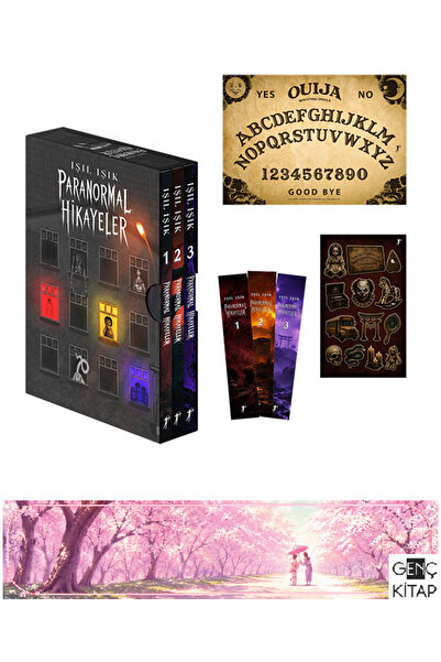 Artemis Yayınları Paranormal Hikayeler 1-2-3 Kutulu Hediyeli Set