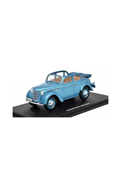 JPT Москвич 400 1947 Модел от лят метал 1:24 Син