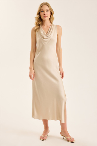 HomeStore Long Satin Dress
