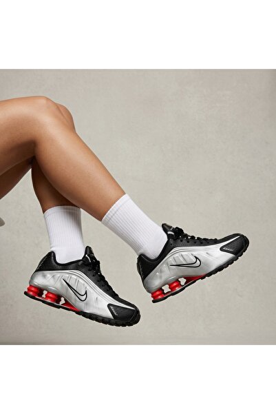 Nike Shox R4 Gri Spor Ayakkabı