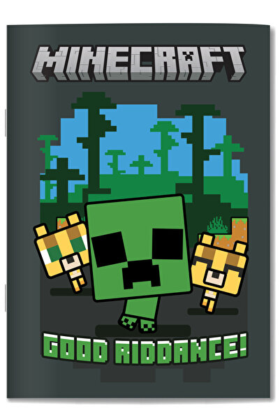 MINECRAFT Good Riddance тетрадка с линии B/5, 40 листа
