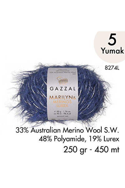 Gazzal Marilyn & Merinos Lurex 8274 L