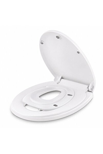 GIMASE , Capac de Toaleta cu Reductie 2 in 1, pentru Copii si Adulti, Coborar...