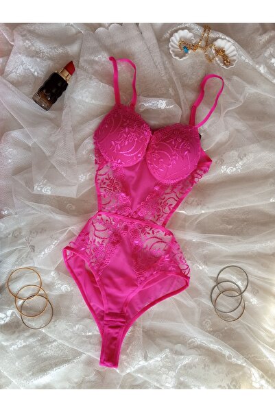 PEMBE BODYSUİT