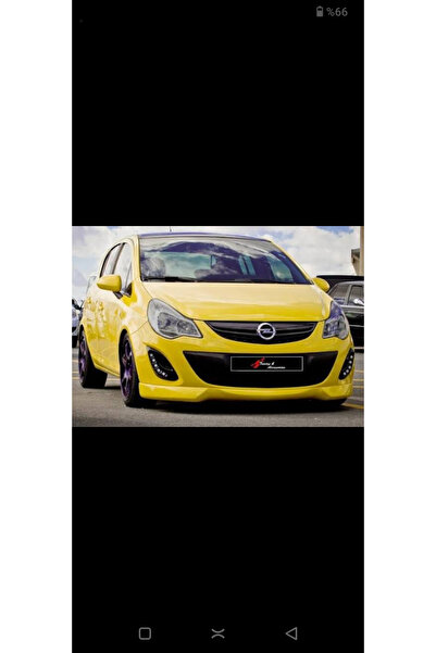 ayaz fiber body kit Opel Corsa D MAKYAJLI KASA ÖN TAMPON EKİ FİBER BOYASIZ KA...