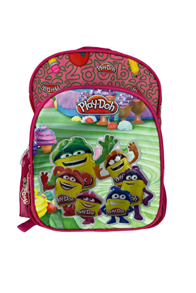 OEM Play-Doh Τσάντα Νηπιαγωγείου Ροζ/Μπλε 152542