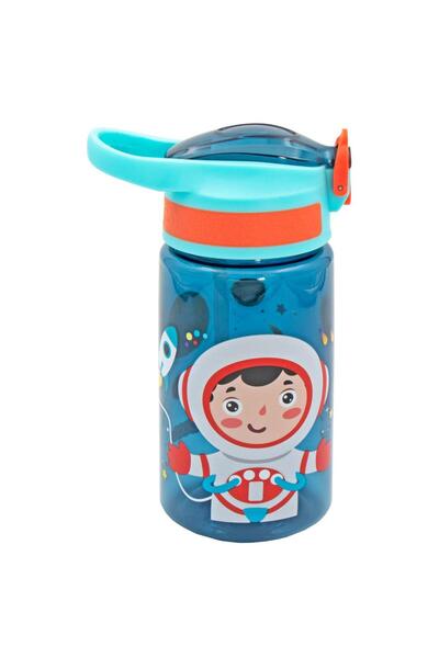 Diakakis Πλαστικό Μπουκάλι 500ml με Καλαμάκι Αστροναύτης 000584542