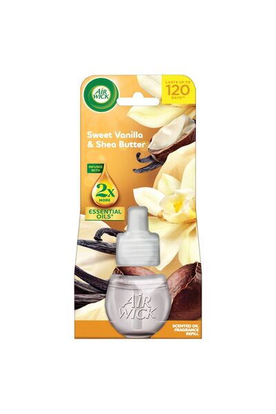 Air Wick Rezervă Vanilie Dulce și Unt de Shea pentru Odorizant Electric de Ca...