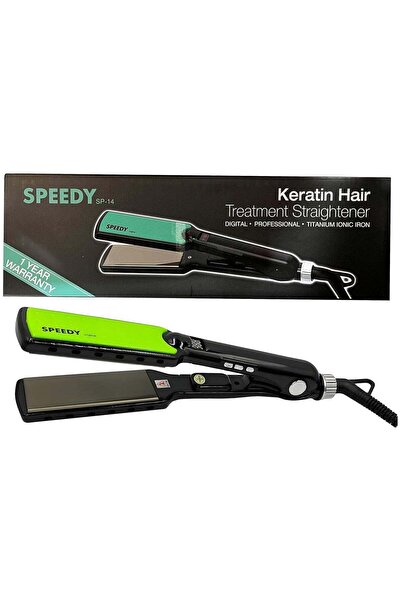 speedy SP-14 Keratin Hair Treatment Straightener Pro System 470F in 360 Degre...