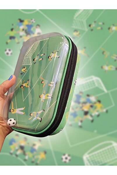 Butik Sert Kapak Kalemlik Futbol Maçı Temalı