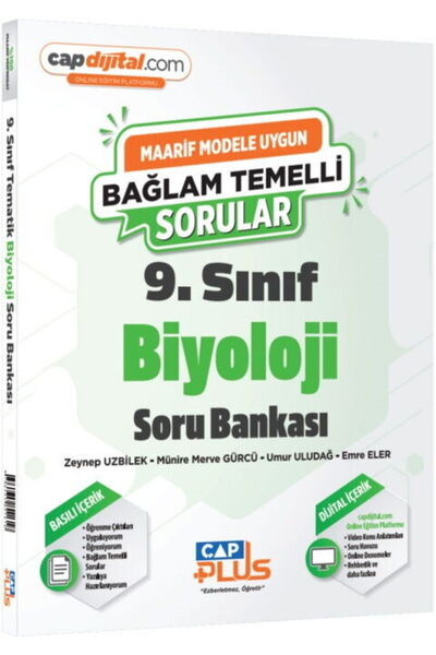 Çap Yayınları 9. Sınıf Biyoloji Bağlam Temelli Soru Bankası 2027