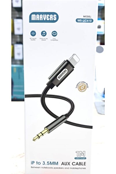 Generic iP to 3.5mm AUX Cable for Notebooks Speaker and Mobile Phones , 1M le...