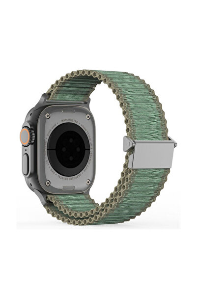 Dux Ducis Υφασμάτινο Λουράκι Πράσινο (Apple Watch Series 7/8/9/10/SE, DUX DUCIS)