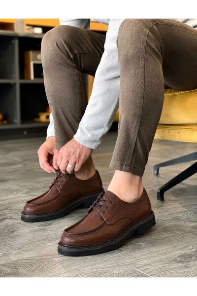 Taşpınar Ayakkabı 100% Genuine Leather Inside and Out Men's Daily Orthopedic ...