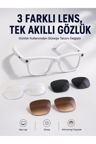 Arvonx Premium Akıllı Gözlük V31