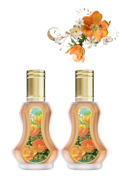 ALREHAB قطعتان من عطر البخور 35 مل