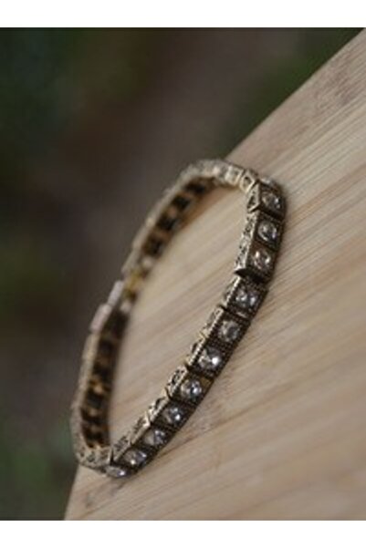Stoneage Zircon Bracelet - Bronze Color -