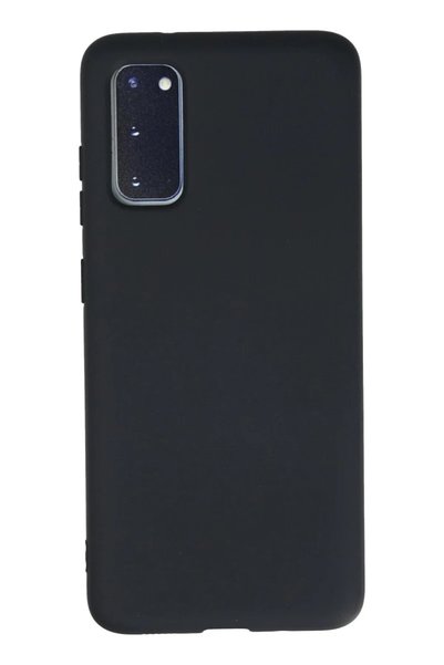 Generic Brand Samsung Galaxy S20 Case Nano Velvet Silicone - Navy Blue