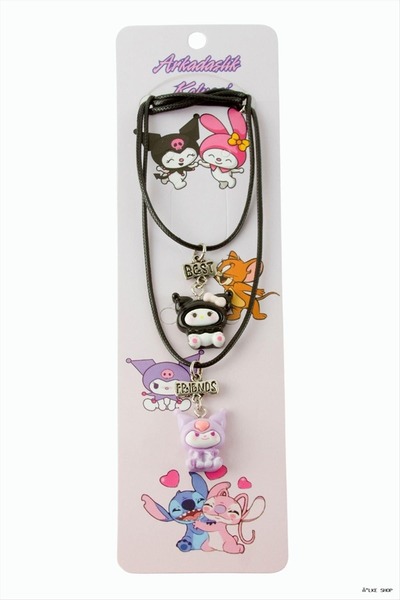 ZERO LAND Ilkestor Movie Character Friendship Necklaces -Couple (201944) Neck...