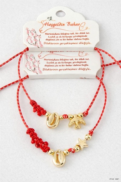 ZERO LAND Ilkestor Eye Evil Eye Marteniçka (201448) Bracelet Red
