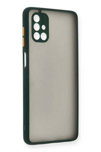 Generic Brand Samsung Galaxy M51 Case Montreal Silicone Cover - Green