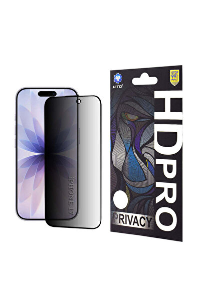 Lito Carcasă pentru iPhone 16 Pro - HD Pro Privacy - Neagră