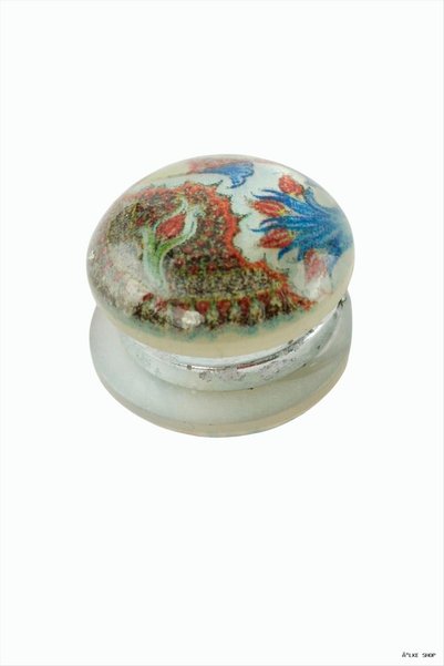 ZERO LAND Ilkestor Flower Mug Scarf Magnet 1 (25530) Piece Blue