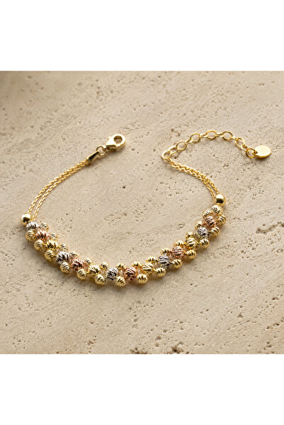 Ahamelia Jewelry 925 Ayar Gümüş Dorika Toplu Bileklik