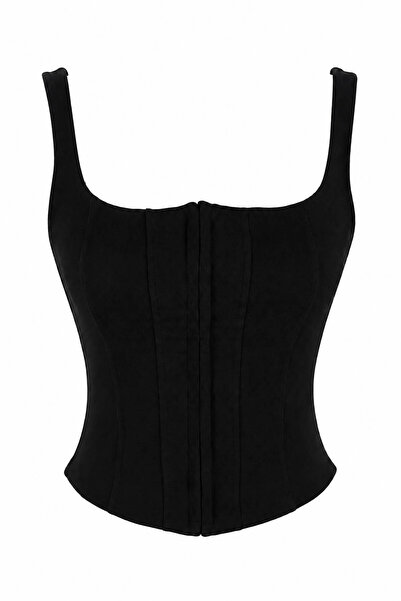 trender 11054 Siyah Kadın Bluz 27KLN2000067