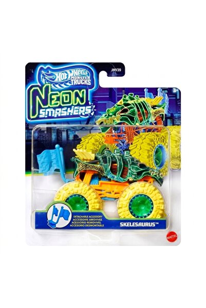 HOT WHEELS مونستر تراك نيون سماشرز سكليساوروس 1:64 JMV39