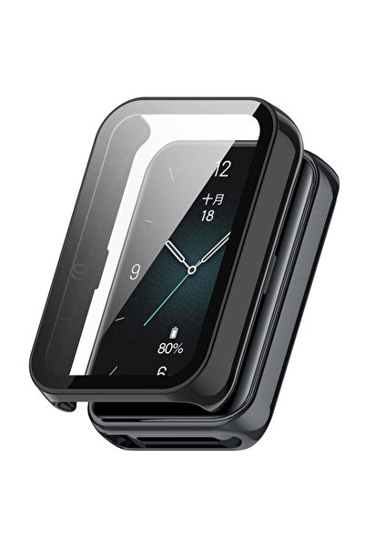 Techsuit Smartwatch case for Honor Band 9, Techsuit, black - black