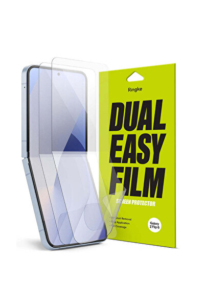 Ringke Folie de protecție pentru Samsung Galaxy Z Flip6, Dual Easy Full (pach...