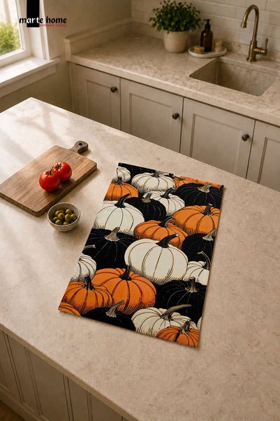 Marte Home Halloween & Hallowen 35X55 cm Colorful Printed Kitchen Towel, Drying Cloth